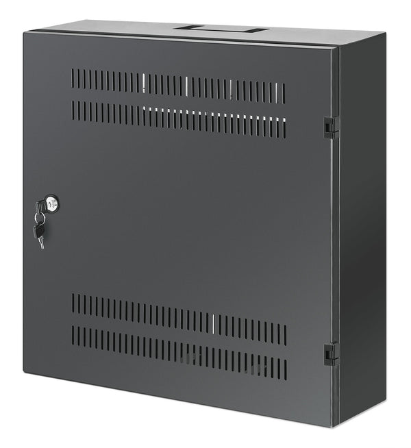 Intellinet 713689 stativ 2U/4U Vægmonteret stativ Sort