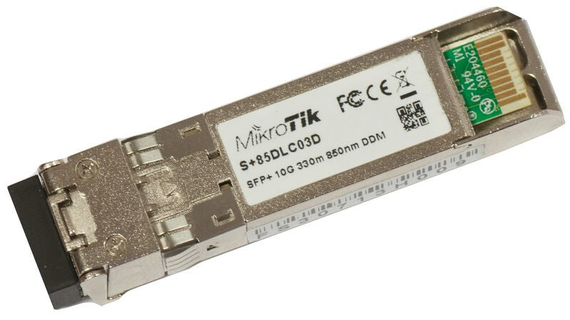 Mikrotik S+85DLC03D modul til netværksmodtager Fiberoptisk 10000 Mbit/s SFP+ 850 nm