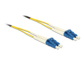 DeLOCK 1m LC-LC InfiniBand og fiberoptisk kabel Gul