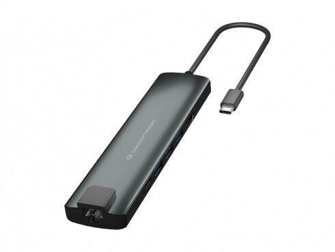 Conceptronic DONN06G USB 3.2 Gen 1 (3.1 Gen 1) Type-C Sort, Sølv