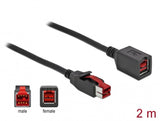 DeLOCK 85986 USB-kabel 2 m Sort