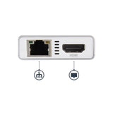 StarTech.com DKT30CHPDW dockingstation Ledningsført USB 3.2 Gen 1 (3.1 Gen 1) Type-C Sølv, Hvid