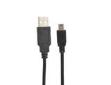 Prokord USB-0048 USB-kabel USB 2.0 5 m USB A Mini-USB B Sort