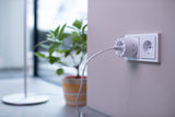 Brennenstuhl 1506130 elektronisk tæller Hvid