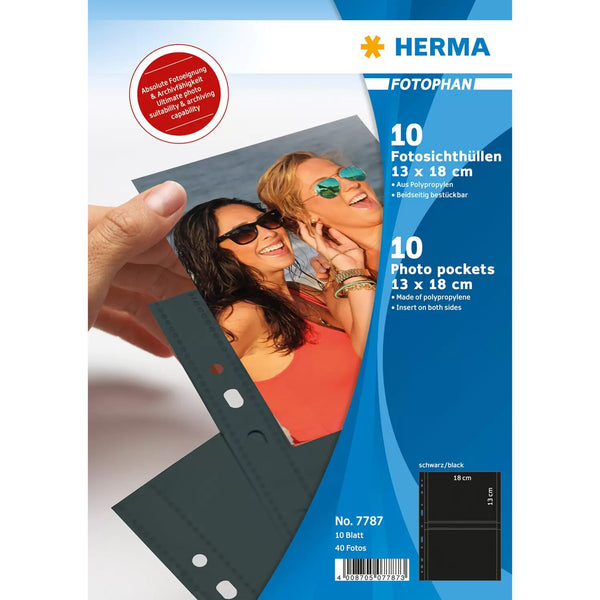 HERMA 7787 arkbeskytter 130 x 180 mm Polypropylen (PP) 10 stk