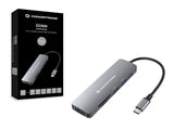 Conceptronic DONN11G USB 3.2 Gen 1 (3.1 Gen 1) Type-C Grå