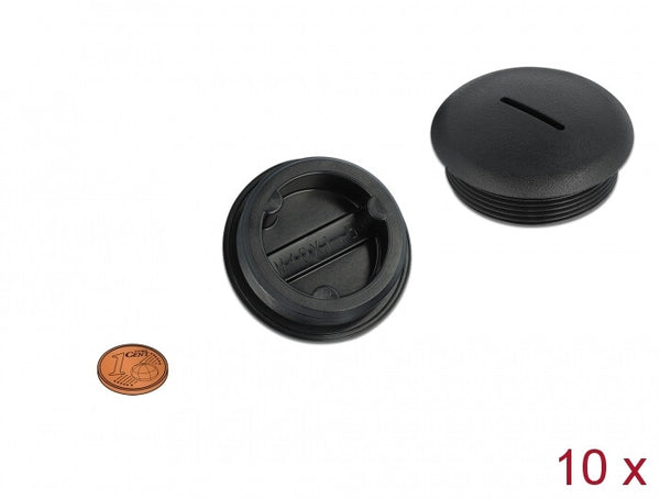 DeLOCK 60234 rør låg Sort Nylon