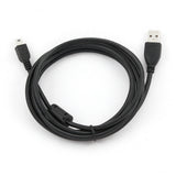 Gembird 1.8m USB 2.0 A/mini-USB USB-kabel 1,8 m USB A Mini-USB B Sort