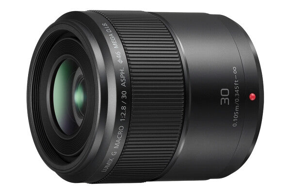 Panasonic Lumix G Macro 30mm / F2.8 ASPH. / MEGA O.I.S. SLR Makrolinse Sort