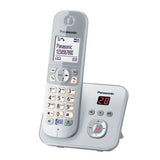 Panasonic KX-TG6823 DECT telefon Nummervisning Sølv, Hvid