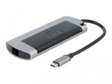 DeLOCK 87767 dockingstation Ledningsført USB 3.2 Gen 1 (3.1 Gen 1) Type-C Grå