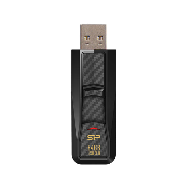 Silicon Power Blaze B50 USB-nøgle 64 GB USB Type-A 3.2 Gen 1 (3.1 Gen 1) Sort