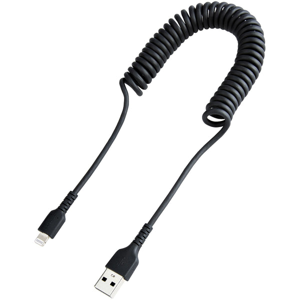 StarTech.com RUSB2ALT1MBC Lightning kabel 1 m Sort