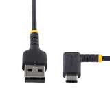 StarTech.com R2ACR-30C-USB-CABLE USB-kabel USB 2.0 0,3 m USB A USB C 0,48 Gbit/sek. 60 W Sort