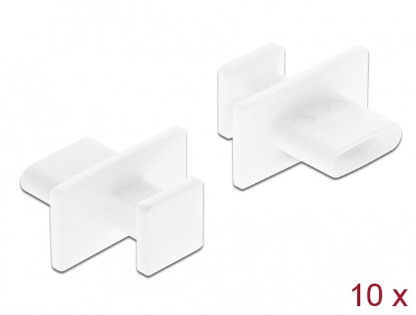 DeLOCK 64097 portstøvdæksel 10 stk USB Type-C