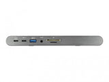 DeLOCK 87772 dockingstation Ledningsført Thunderbolt 3 Grå