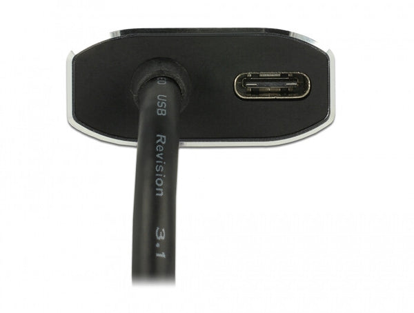 DeLOCK 62990 USB grafisk adapter 4096 x 2160 pixel Grå
