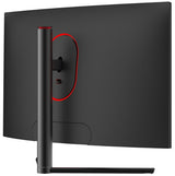 LC-Power LC-M27-FHD-240-C computerskærm 68,6 cm (27") 1920 x 1080 pixel Fuld HD Sort