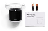 Netatmo NRG01-WW regnmåler 10 cm Trådløs Sort