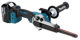 Makita DBS180Z transportabel slibemaskine Slibemus Sort, Blå