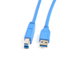 Prokord USB-0050 USB-kabel USB 3.2 Gen 1 (3.1 Gen 1) 0,5 m USB A USB B Blå
