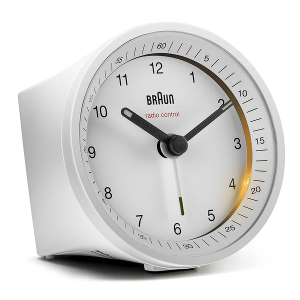 Braun BC07W-DCF Quartz alarmur Hvid