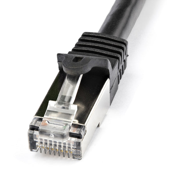 StarTech.com N6SPAT1MBK netværkskabel Sort 1 m Cat6 SF/UTP (S-FTP)