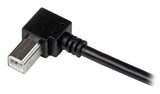 StarTech.com USBAB1MR USB-kabel USB 2.0 1 m USB A USB B 0,48 Gbit/sek. Sort
