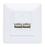 Intellinet 771917 stikkontakt 2 x RJ-45 Hvid