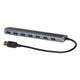 i-tec Metal U3HUB778 interface hub USB 3.2 Gen 1 (3.1 Gen 1) Type-A 5000 Mbit/s Sølv