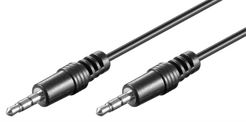 Goobay 51658 lydkabel 1,5 m 3.5mm Sort