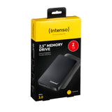 Intenso Memory Drive ekstern harddisk 2 TB 5400 rpm 2.5" USB 3.2 Gen 1 (3.1 Gen 1) Sort