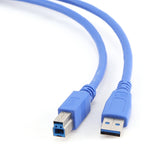Gembird CCP-USB3-AMBM-6 USB-kabel 1,83 m USB A USB B 5 Gbit/sek. Blå