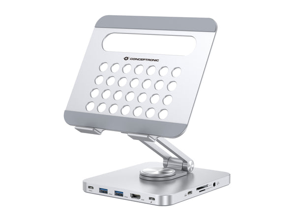 Conceptronic DONN26G multimedie vogn & stand Sølv Tablet Multimedia stand