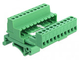 DeLOCK 66082 termisk blok 10-pin Grøn