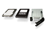 Icy Dock MB991TRAY-B drive bay panel Sort, Sølv