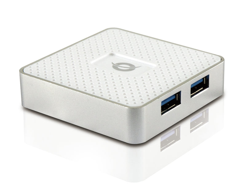 Conceptronic HUBBIES03W USB 3.2 Gen 1 (3.1 Gen 1) Type-A 5000 Mbit/s Hvid