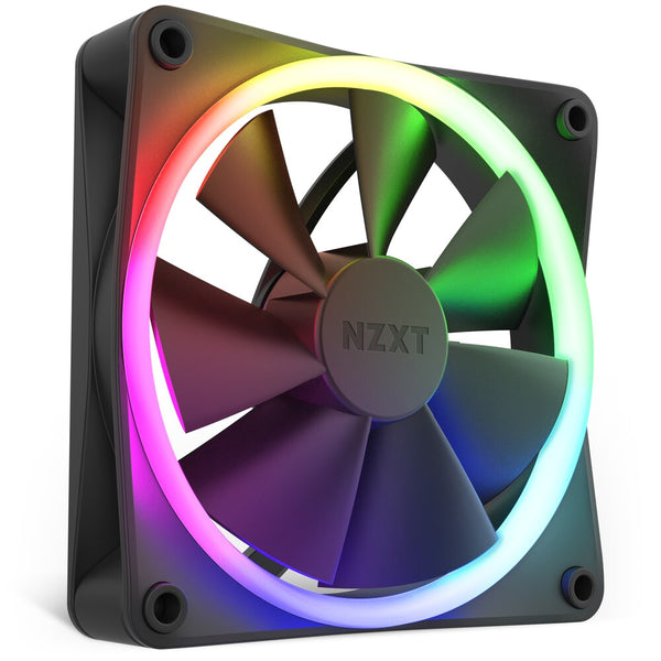 NZXT F120 RGB Computerkabinet Ventilator 12 cm Sort 1 stk