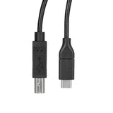 StarTech.com USB2CB3M USB-kabel USB 2.0 3 m USB C USB B 0,48 Gbit/sek. Sort