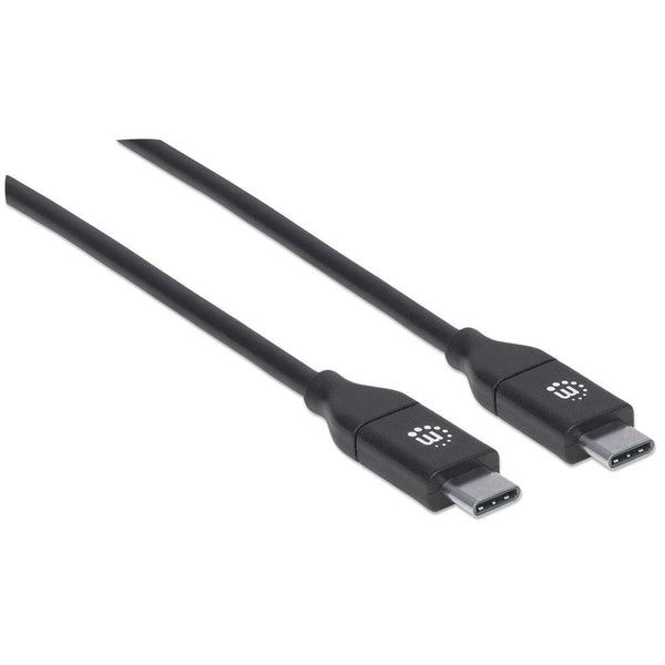 Manhattan 355247 USB-kabel USB 2.0 2 m USB C 0,48 Gbit/sek. Sort