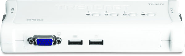 Trendnet TK-407K KVM Switch Blå