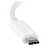 StarTech.com CDP2DVIW USB grafisk adapter 1920 x 1200 pixel Hvid