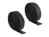 DeLOCK 20854 velcro lynlås Nylon, Polyester Sort