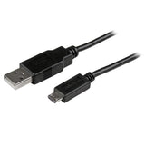 StarTech.com USBAUB3MBK USB-kabel USB 2.0 3 m USB A Micro-USB B 0,48 Gbit/sek. Sort