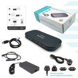 i-tec TB3HDMIDOCKPD dockingstation Ledningsført Thunderbolt 3 Sort