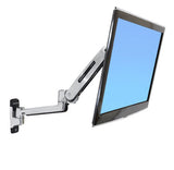 Ergotron LX Sit-Stand Wall Mount LCD Arm 106,7 cm (42") Væg Rustfrit stål