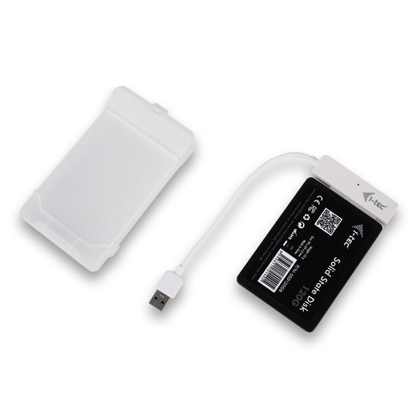 i-tec MYSAFEU314 drevkabinet HDD/SSD kabinet Hvid 2.5"
