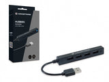 Conceptronic HUBBIES05B interface hub USB 2.0 480 Mbit/s Sort