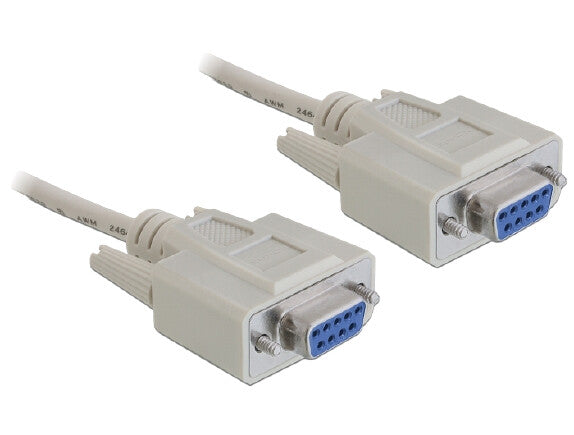 DeLOCK 84077 serielkabel Beige 1,8 m DB-9