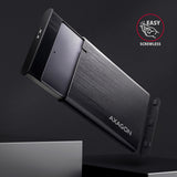 Axagon EE25-A6M drevkabinet HDD/SSD kabinet Sort 2.5"